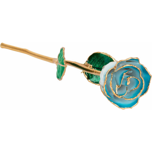 Turquoise Ombre 24K Rose